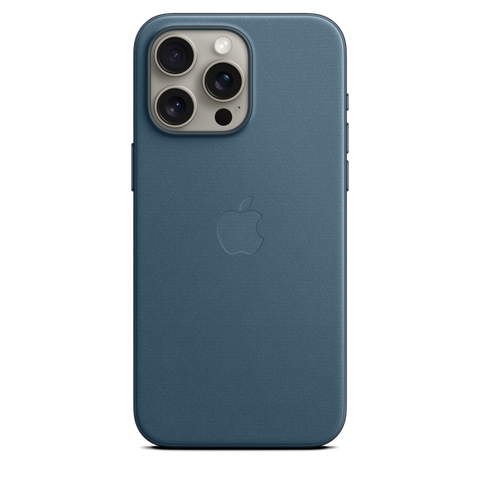 iPhone 15 Pro Max FineWoven Case with MagSafe - Pacific Blue