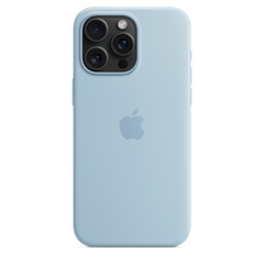 iPhone 15 Pro Max Silicone Case with MagSafe - Light Blue