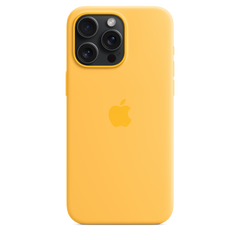iPhone 15 Pro Max Silicone Case with MagSafe - Sunshine