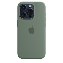 iPhone 15 Pro Silicone Case with MagSafe - Cypress