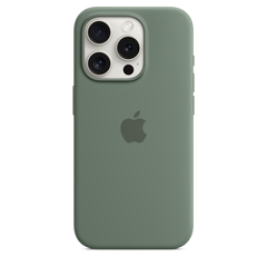iPhone 15 Pro Silicone Case with MagSafe - Cypress
