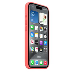iPhone 15 Pro Silicone Case with MagSafe - Guava