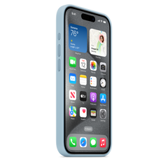 iPhone 15 Pro Silicone Case with MagSafe - Light Blue