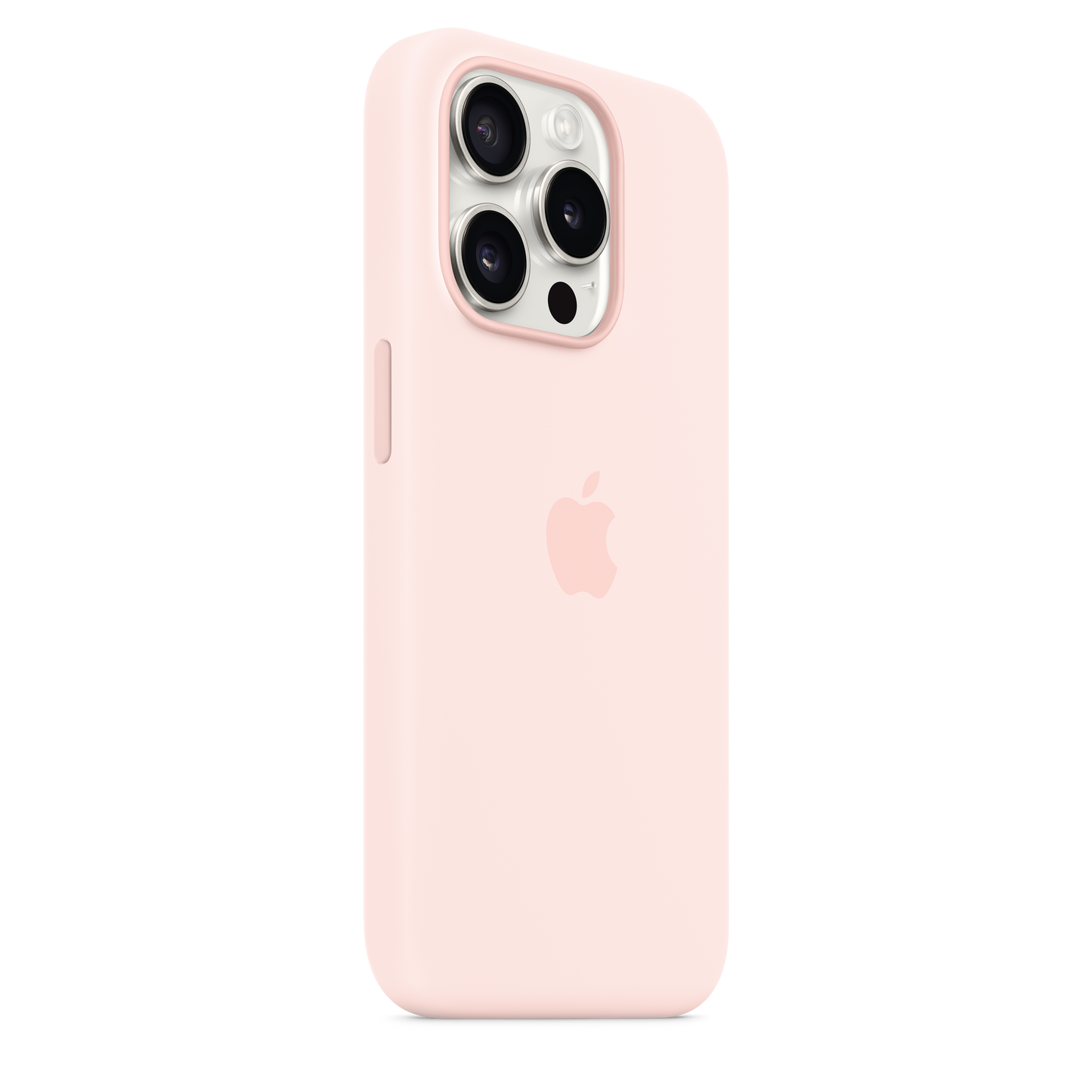 iPhone 15 Pro Silicone Case with MagSafe - Light Pink