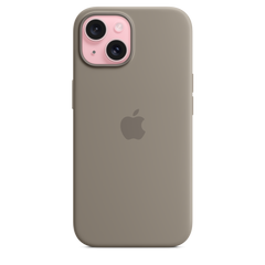 iPhone 15 Silicone Case with MagSafe - Clay