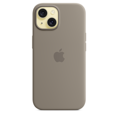 iPhone 15 Silicone Case with MagSafe - Clay