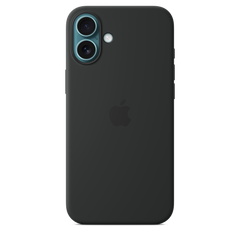 iPhone 16 Plus Silicone Case with MagSafe - Black