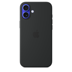 iPhone 16 Plus Silicone Case with MagSafe - Black