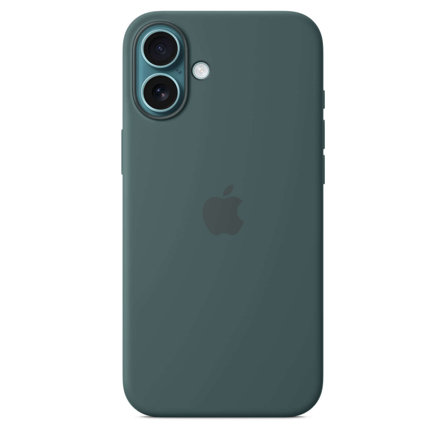 iPhone 16 Plus Silicone Case with MagSafe - Lake Green