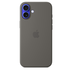 iPhone 16 Plus Silicone Case with MagSafe - Stone Grey