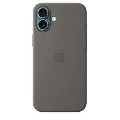 iPhone 16 Plus Silicone Case with MagSafe - Stone Grey