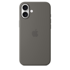 iPhone 16 Plus Silicone Case with MagSafe - Stone Grey