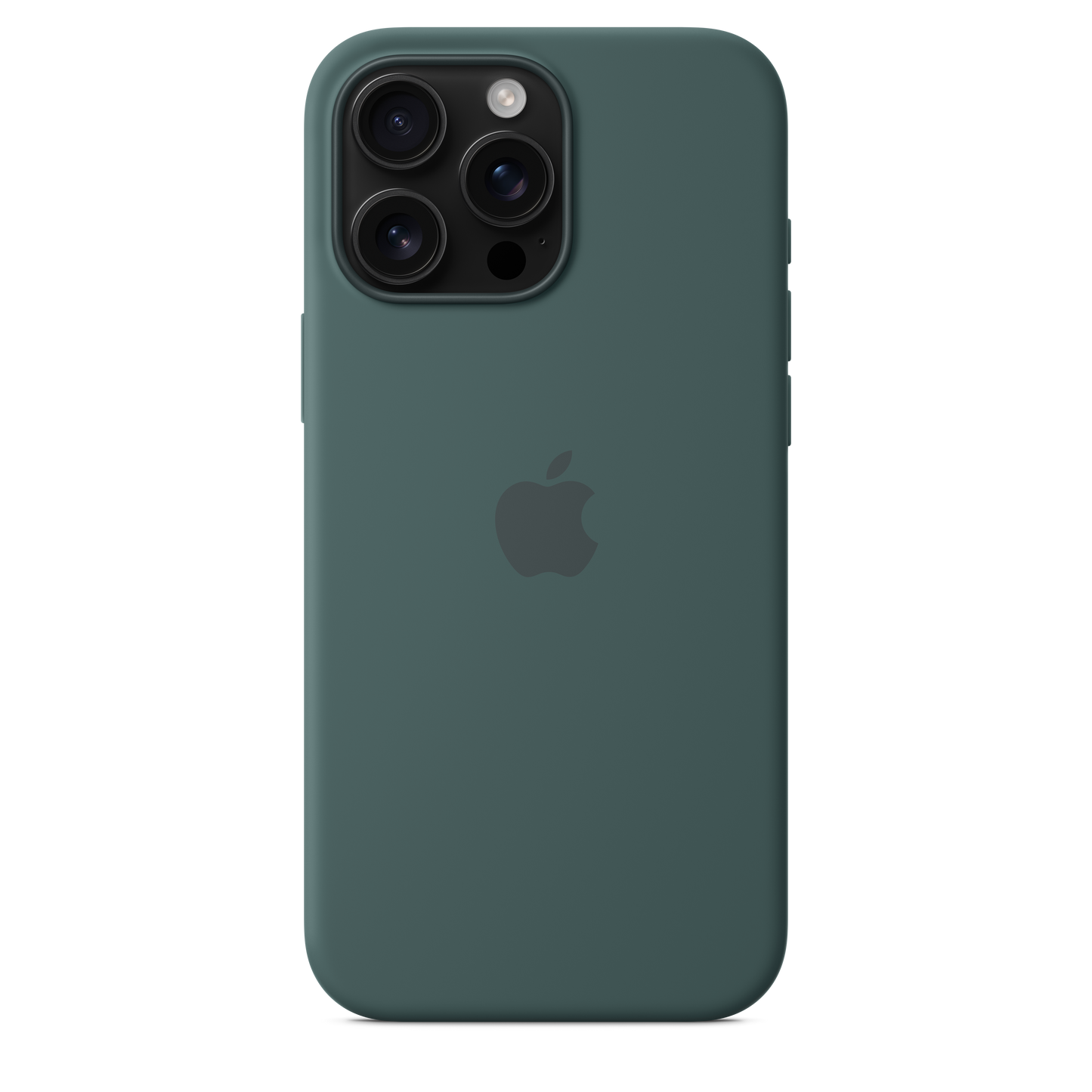 iPhone 16 Pro Max Silicone Case with MagSafe - Lake Green