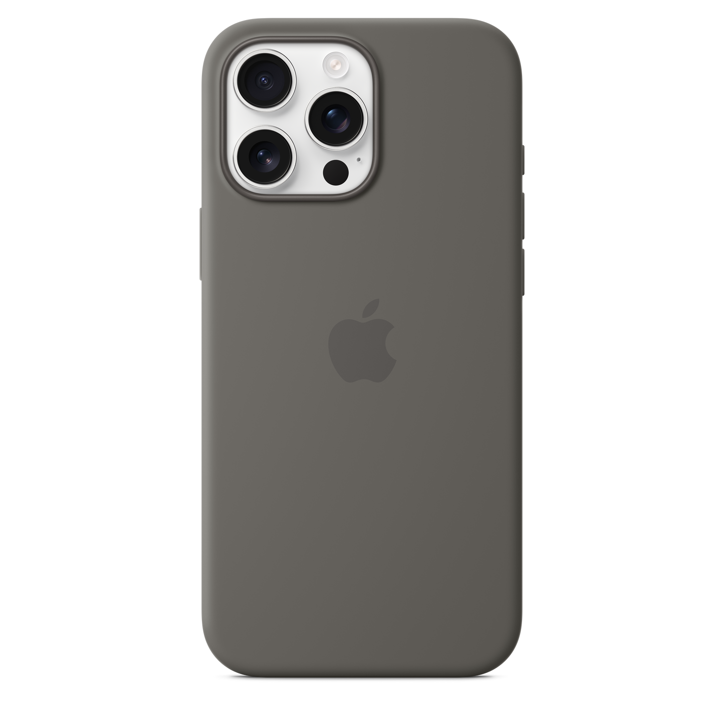 iPhone 16 Pro Max Silicone Case with MagSafe - Stone Grey