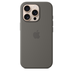 iPhone 16 Pro Silicone Case with MagSafe - Stone Grey