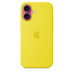 iPhone 16 Silicone Case with MagSafe - Star Fruit