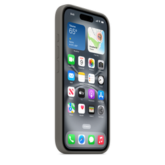 iPhone 16 Silicone Case with MagSafe - Stone Grey