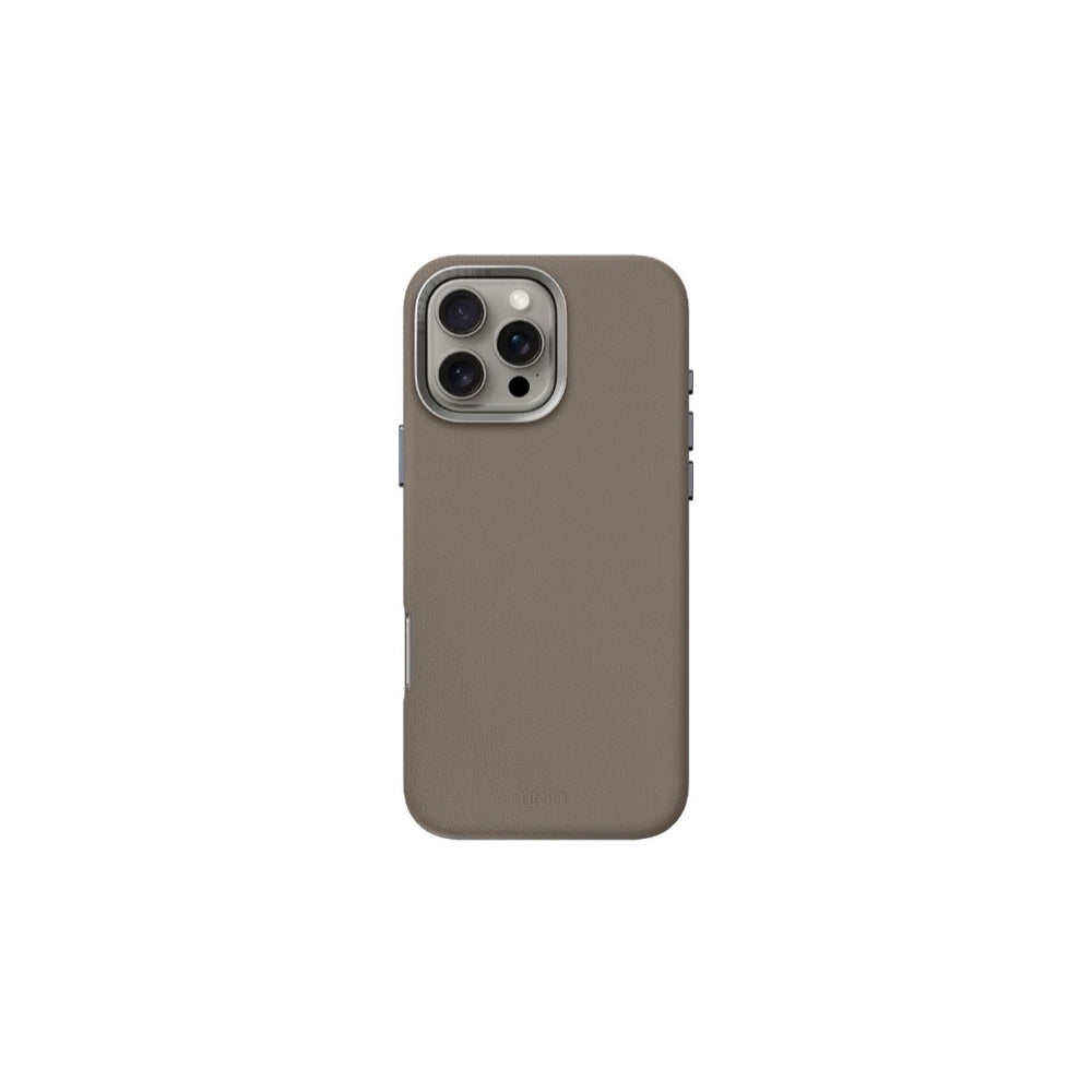 Uniq Lyden Hybrid Magclick Charging Case For iPhone 16 Pro 6.9-Inch ( 2024 ) - Flint Grey ( Grey )