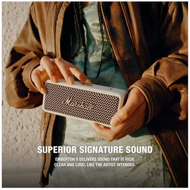 Marshall Emberton II - Cream