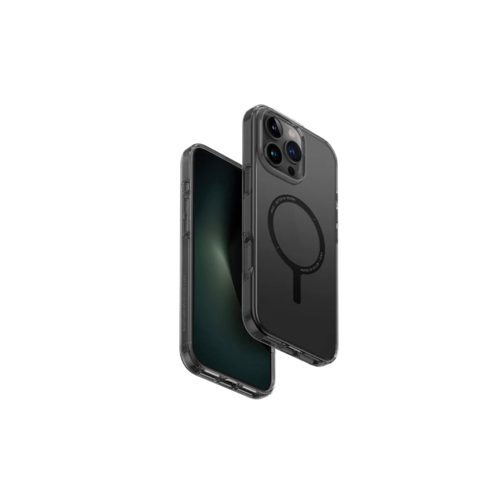 Uniq Clario Hybrid Magclick Charging Case For iPhone 16 Pro 6.9-Inch ( 2024 ) Eco - Smoke