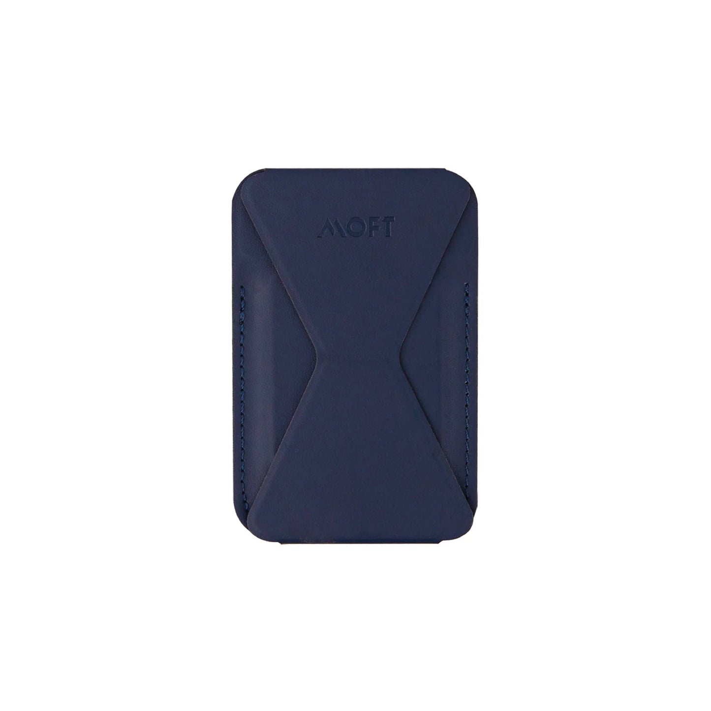 MOFT Snap On Phone Stand & Wallet (Magsafe Compatible) - Oxford Blue