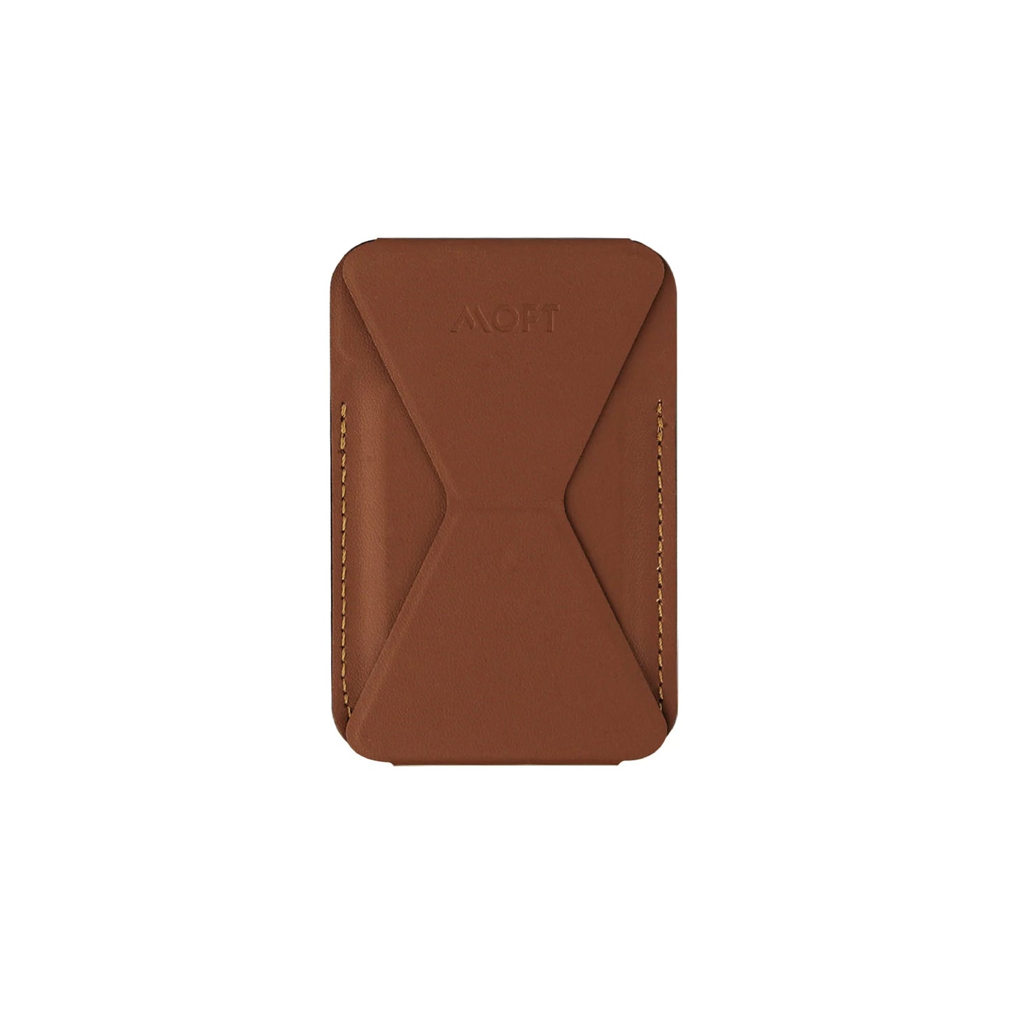 MOFT Snap On Phone Stand & Wallet (Magsafe Compatible) - Sienna Brown