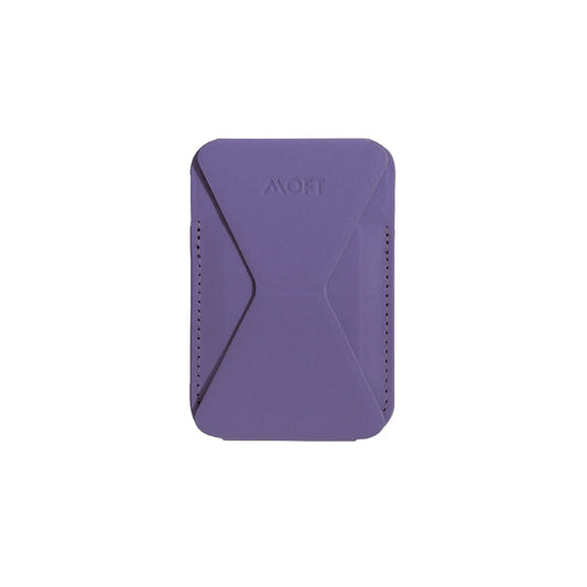 MOFT Snap On Phone Stand & Wallet (Magsafe Compatible) - Purple