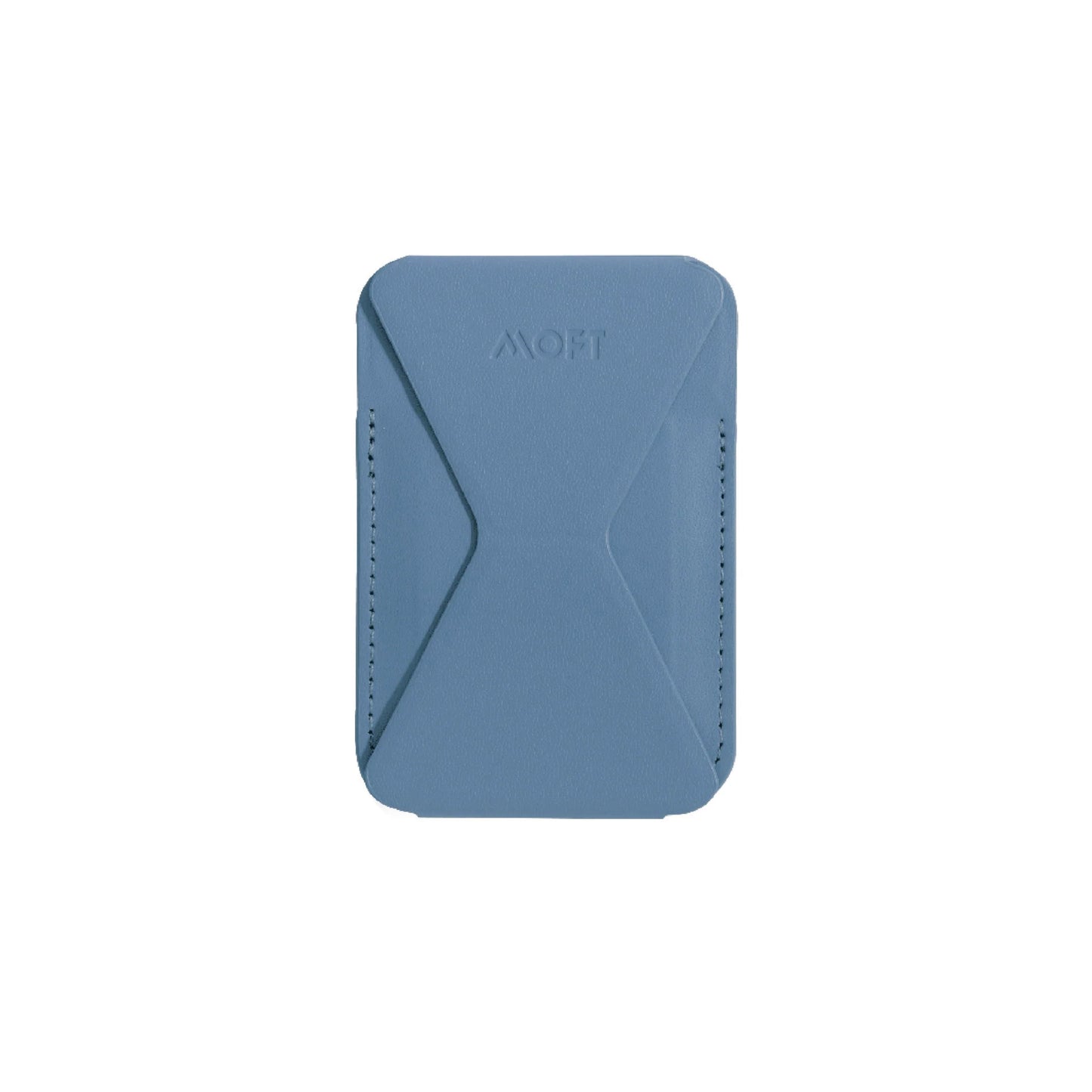 MOFT Snap On Phone Stand & Wallet (Magsafe Compatible) - Windy Blue