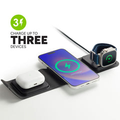 Mophie 3-in-1 Travel Charger with MagSafe (UK Version)