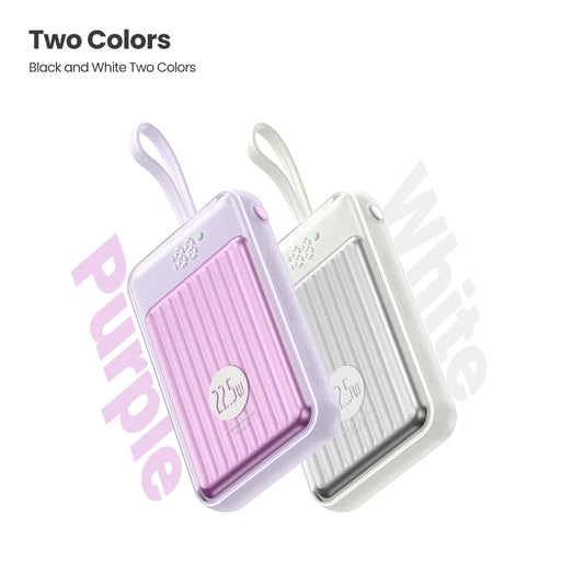 ALPHA 10000mAh Wireless Magsafe powerbank with build-in Type C - Silver White (ALP10-27WPD (W1023)