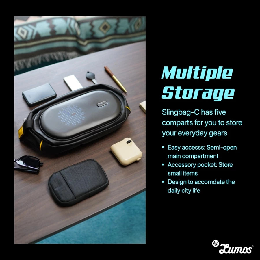 Divoom Pixoo SlingBag - C