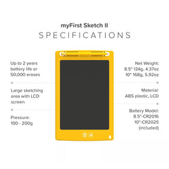 myFirst Sketch II 10 - Yellow