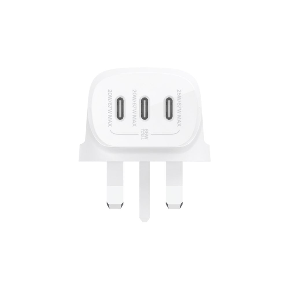 Belkin 67W Trio USB-C Wall Charger with PPS