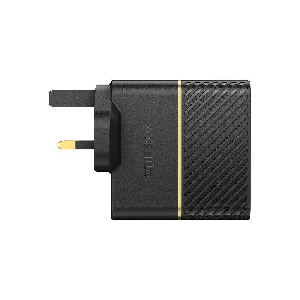 OtterBox 2 Port Wall Charger 50W USB-C & 30W Pd + USB-C 20W - Black