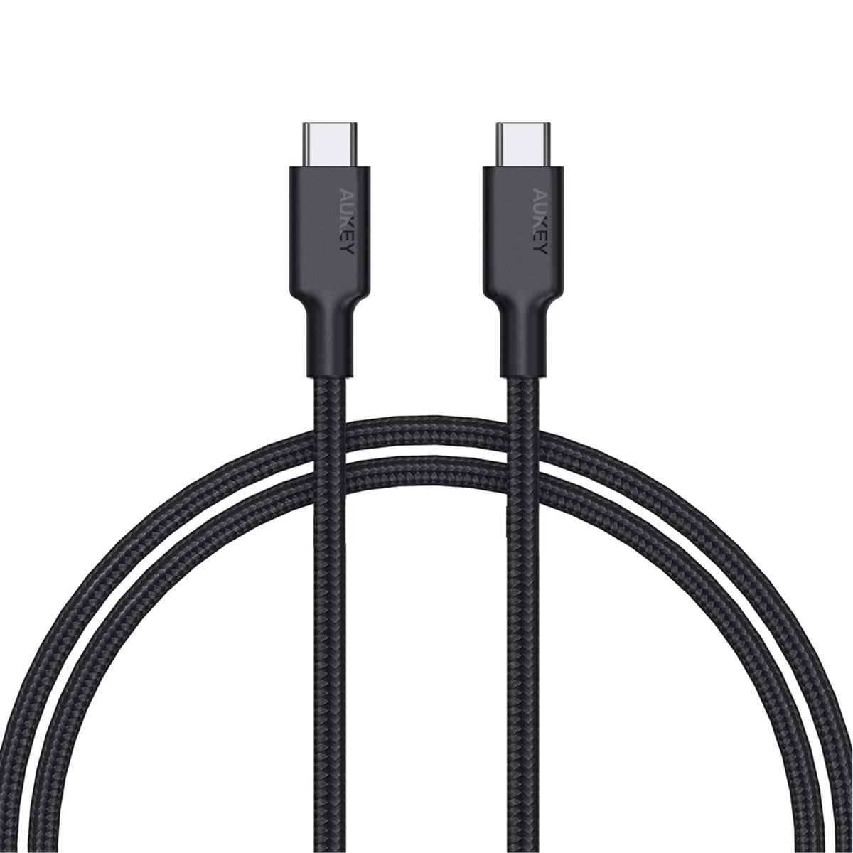 Aukey CB-CD21 Gen2 E Marker 100W USB 3.1 USB Type C To Type C Nylon Braided Cable