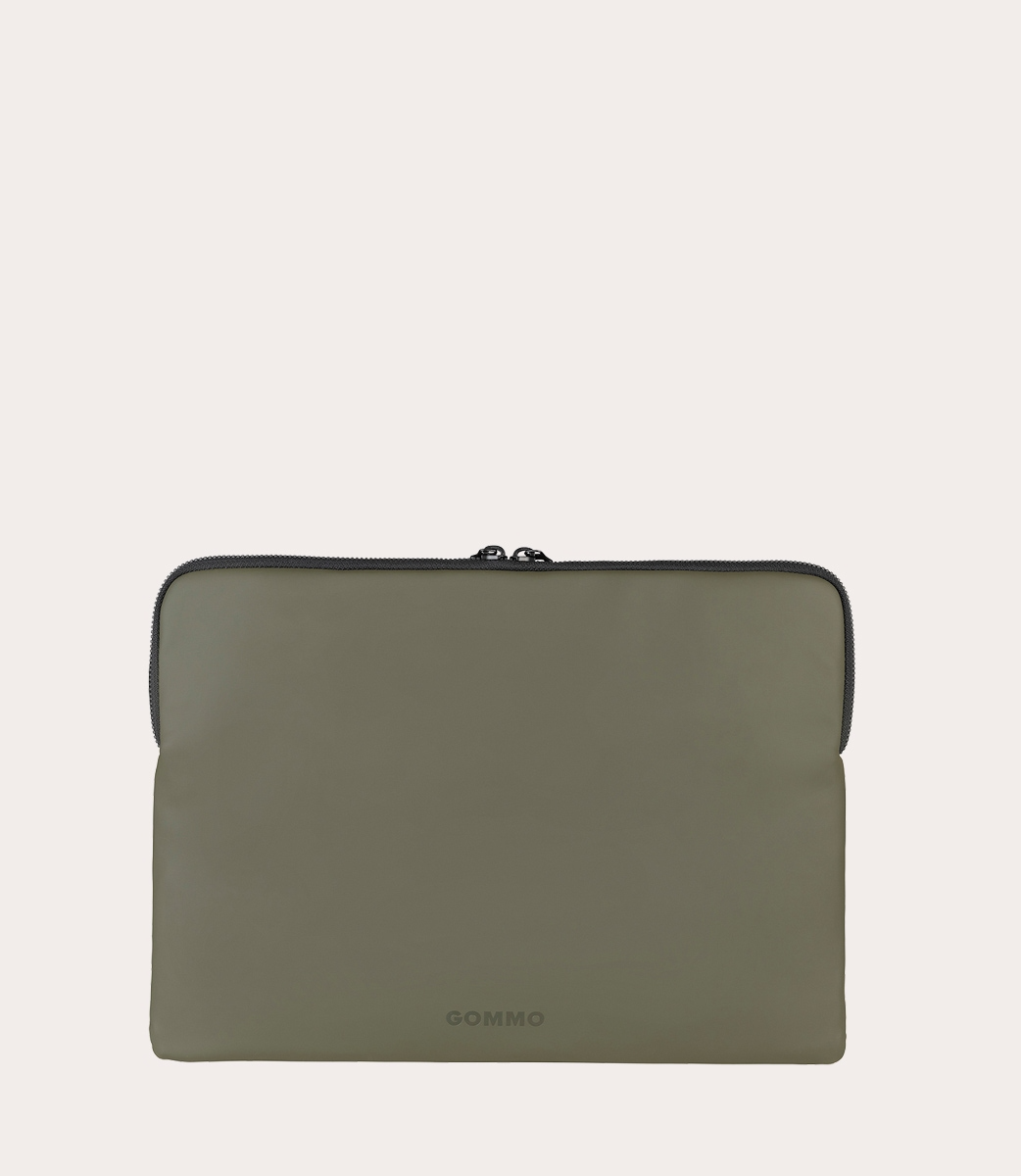 Tucano Gommo Sleeve for 13"/14" Laptop - Military Green