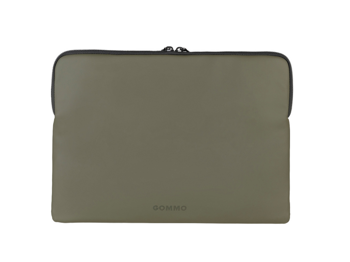 TUCANO GOMMO - Manicotto Portatile 14" In Gomma Riciclata - Verde Militare