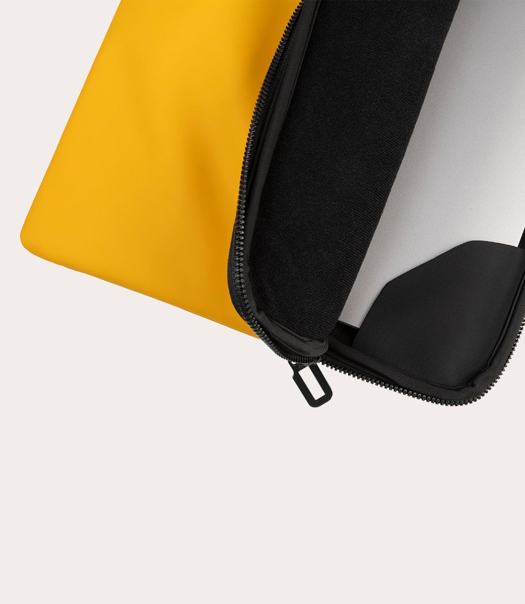 Tucano Gommo Sleeve for 13"/14" Laptop - Yellow