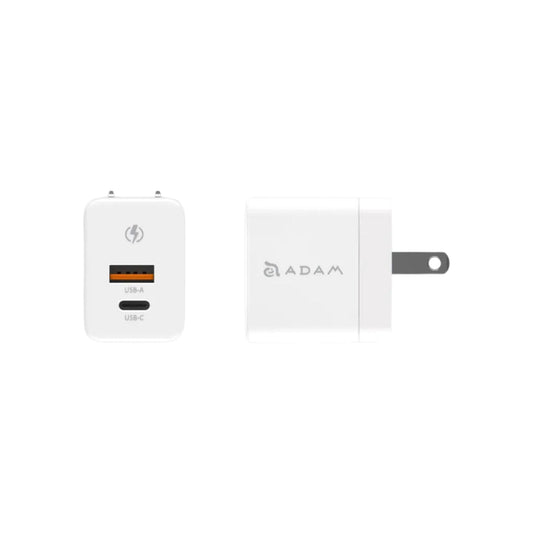 ADAM elements OMNIA X35A GaN 35W Dual Port Compact Wall Charger (White)